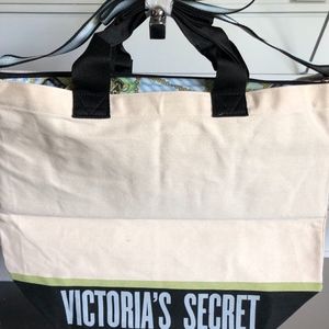 Victoria's Secret canvas tote
